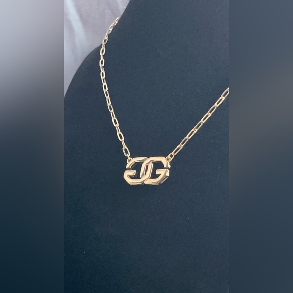 Givenchy Jewelry - Givenchy Gold Double G Logo Vintage Pendant